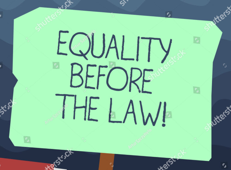 equal protection of law